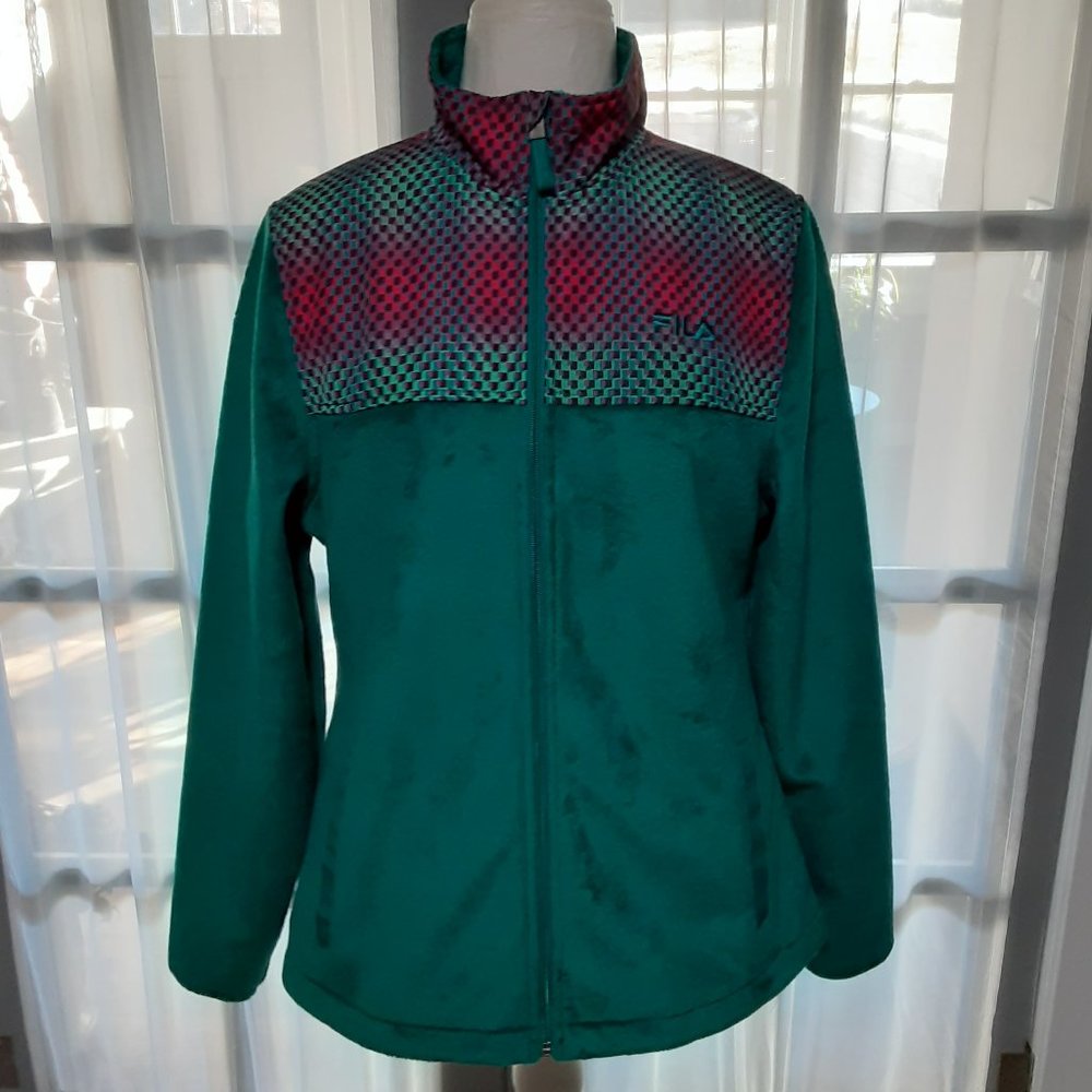 Women's NWOT Fila Soft zip up jacket Size M. Never worn.